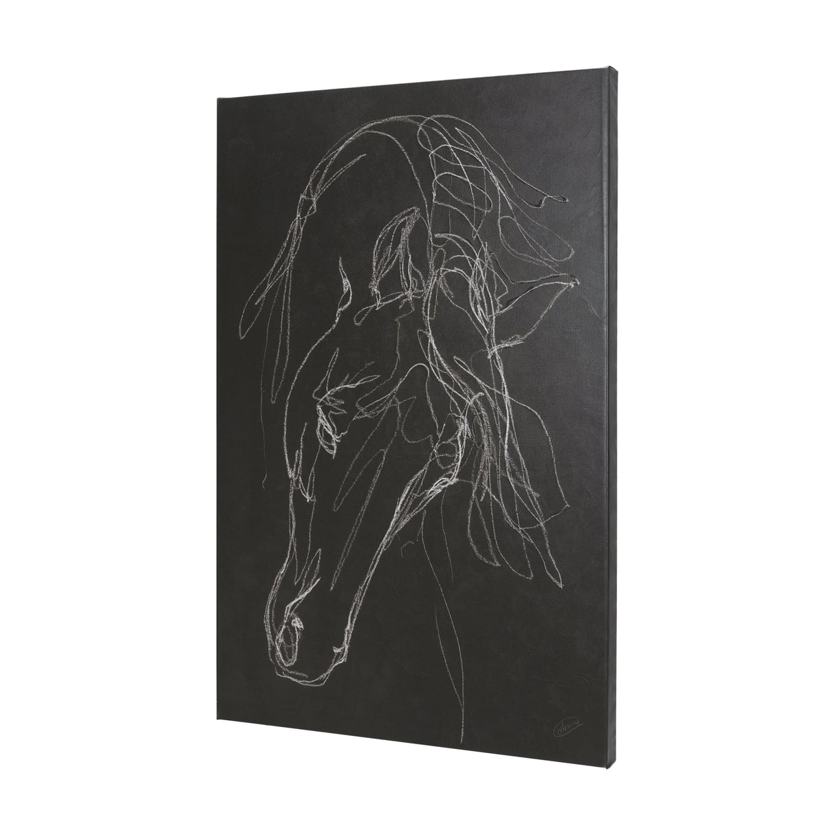 Andalusian Dark I by Mercana Studio a Hand Embellished Textured Canvas by Mercana at Eve Furniture