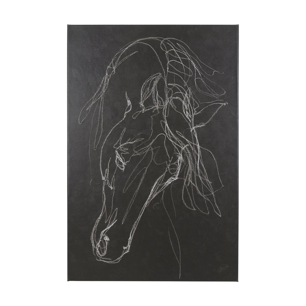 Andalusian Dark I by Mercana Studio a Hand Embellished Textured Canvas by Mercana at Eve Furniture