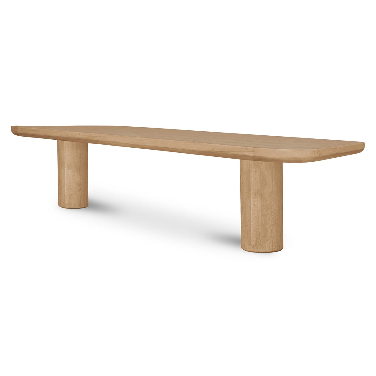 Anders Natural Large Dining Bench by Moe's Home at Eve Furniture