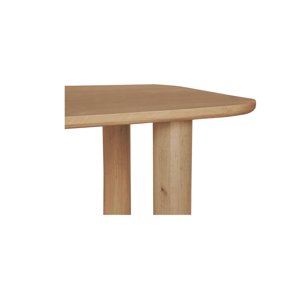 Anders Natural Large Dining Table by Moe's Home at Eve Furniture