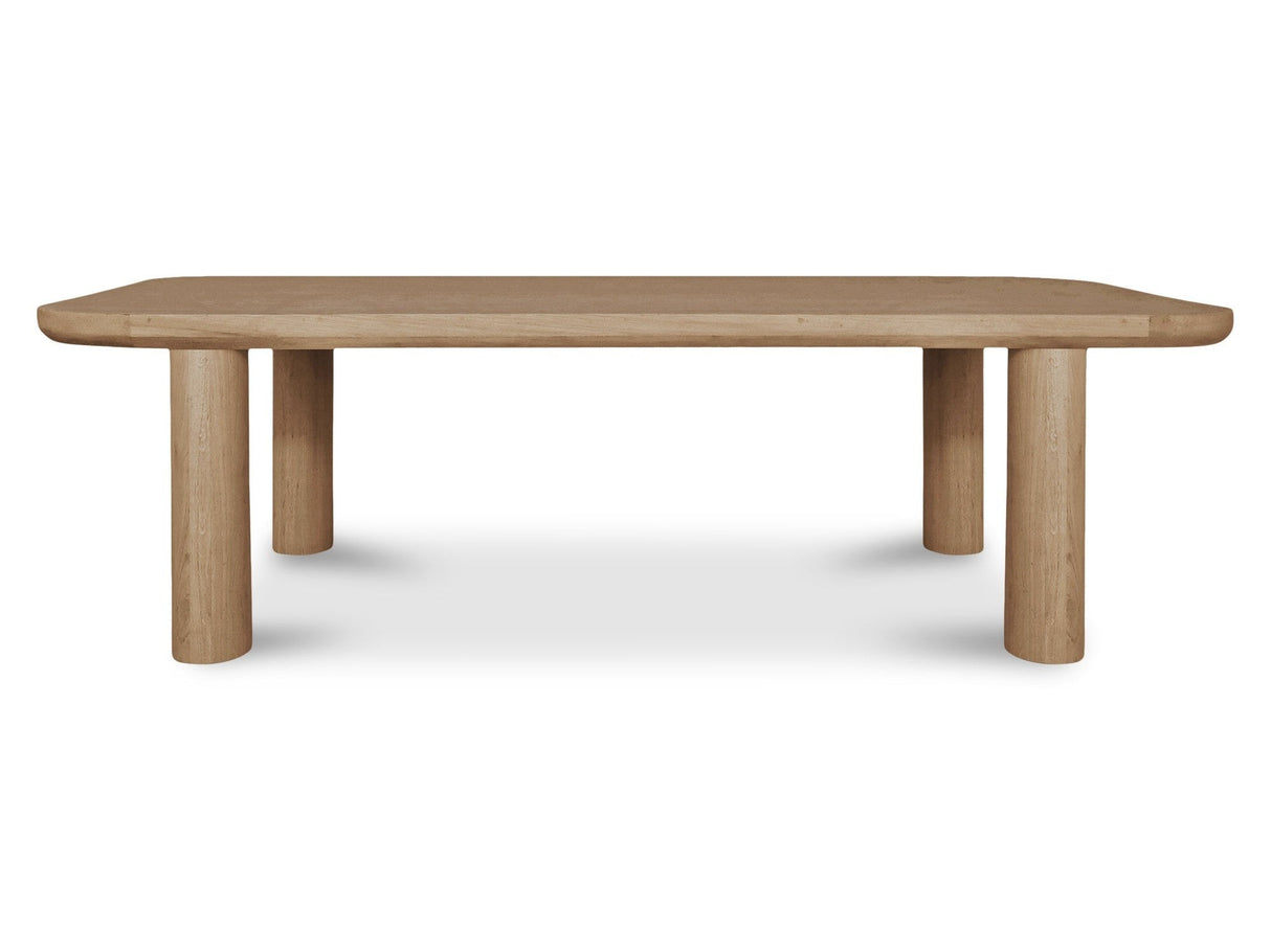 Anders Natural Small Dining Table by Moe's Home at Eve Furniture
