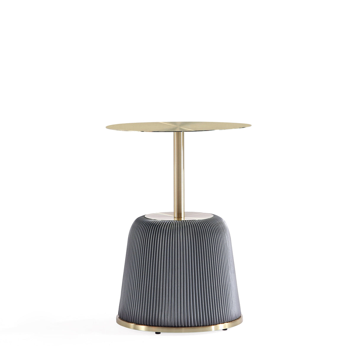 Anderson End Table 1.0 and End Table 2.0 in Cream and Grey (set of 2) by Manhattan Comfort at Eve Furniture
