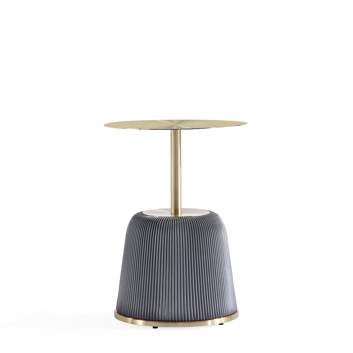 Anderson End Table 1.0 in Grey (set of 2) by Manhattan Comfort at Eve Furniture
