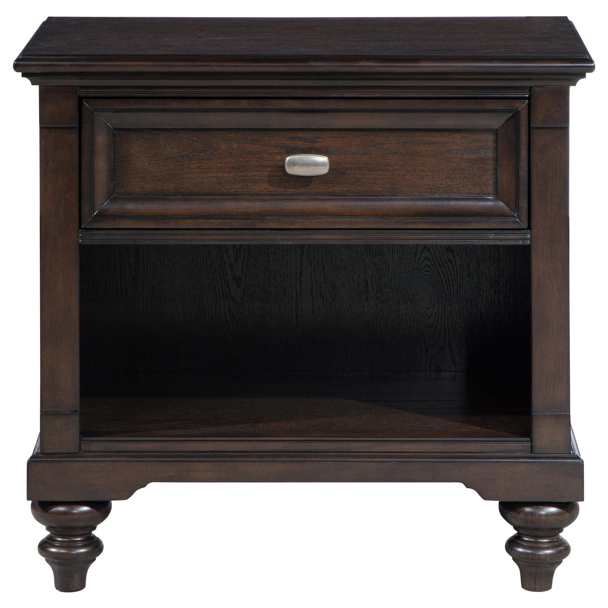 Andover Dark Oak 1-Drawer Nightstand by Coaster at Eve Furniture