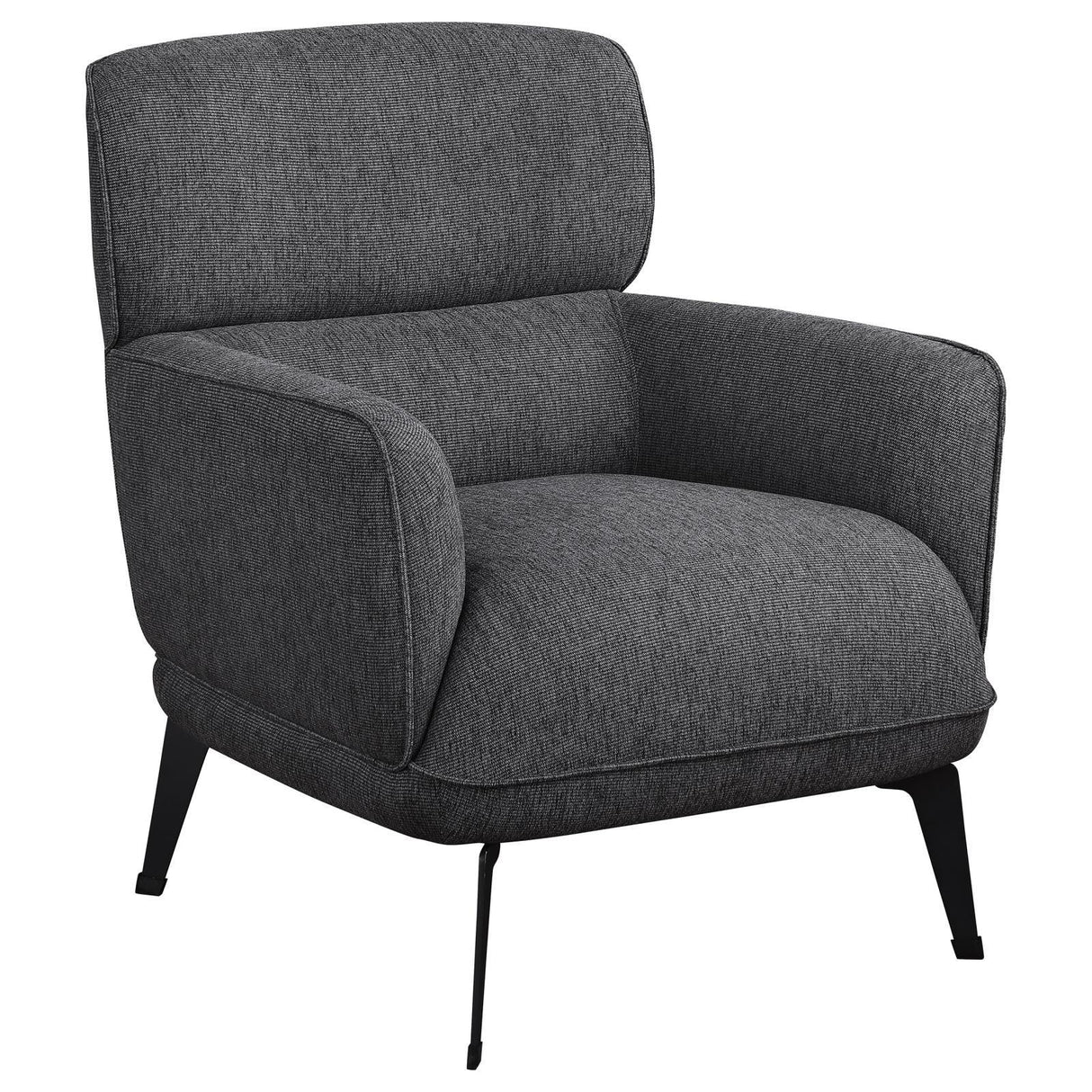 Andrea Grey Heavy Duty High Back Accent Chair by Coaster at Eve Furniture