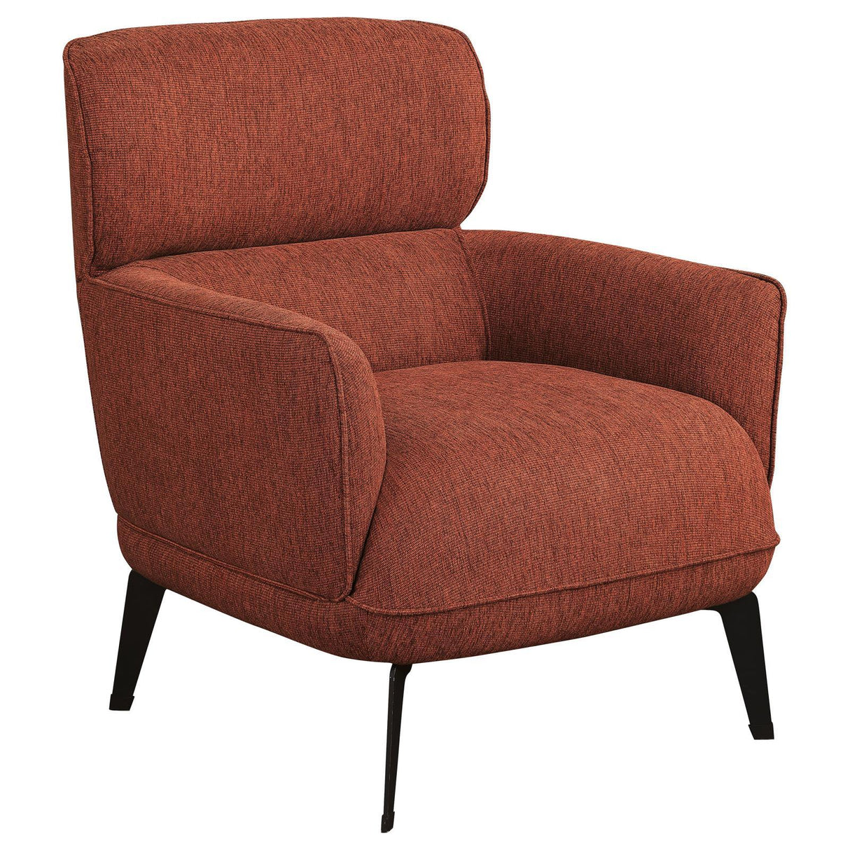 Andrea Orange Heavy Duty High Back Accent Chair by Coaster at Eve Furniture