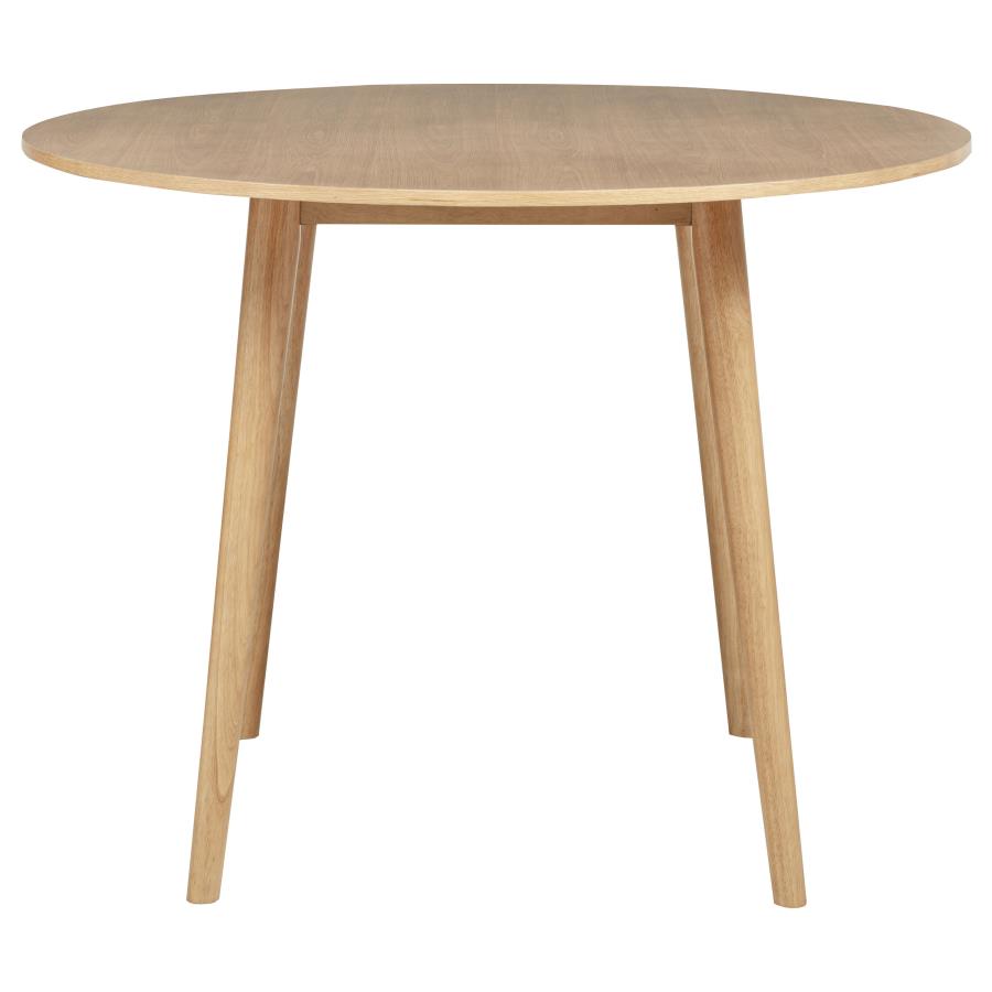 Andrews Light Ash 48-inch Round Counter Height Dining Table by Coaster at Eve Furniture