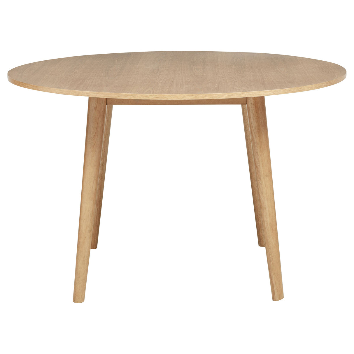 Andrews Light Ash 48-inch Round Wood Dining Room Table by Coaster at Eve Furniture