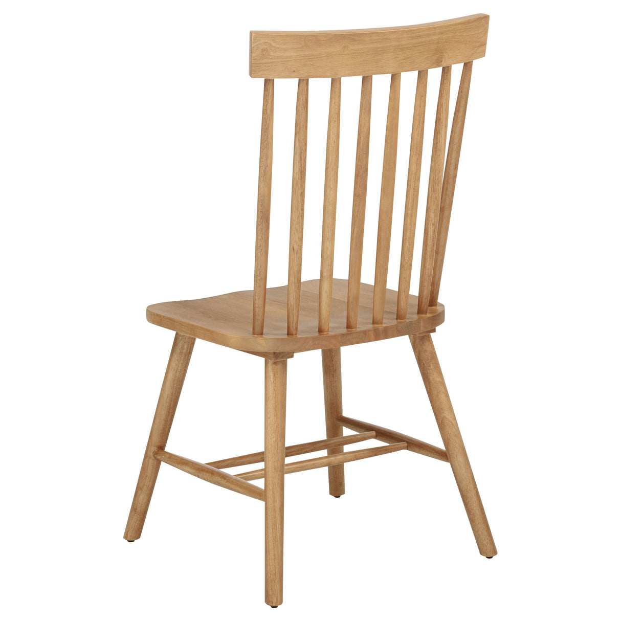 Andrews Light Ash Windsor Spindle Back Dining Side Chair (Set of 2) by Coaster at Eve Furniture