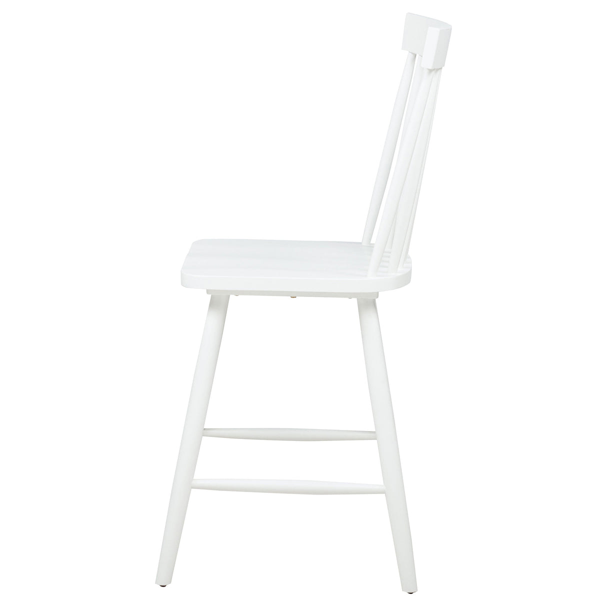 Andrews White Windsor Counter Height Dining Side Chair (Set of 2) by Coaster at Eve Furniture