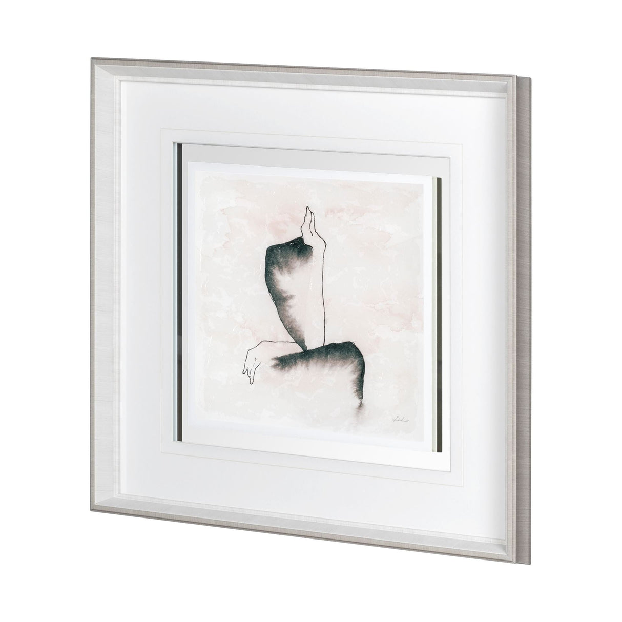 Andromedae Light I by Melody D a Hand Embellished Textured Framed Art Print Matted under Glass by Mercana at Eve Furniture