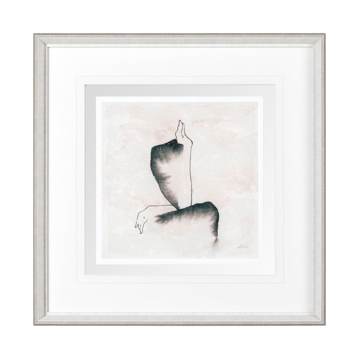 Andromedae Light I by Melody D a Hand Embellished Textured Framed Art Print Matted under Glass by Mercana at Eve Furniture