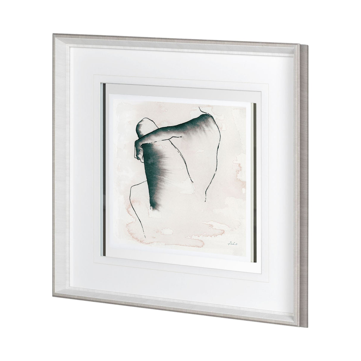 Andromedae Light III by Melody D a Hand Embellished Textured Framed Art Print Matted under Glass by Mercana at Eve Furniture