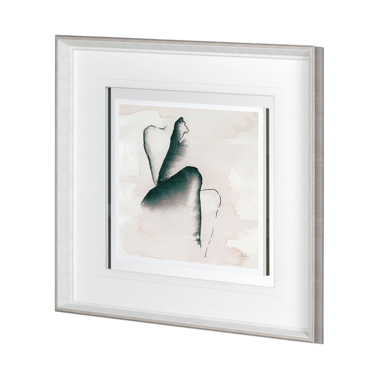 Andromedae Light IV by Melody D a Hand Embellished Textured Framed Art Print Matted under Glass by Mercana at Eve Furniture