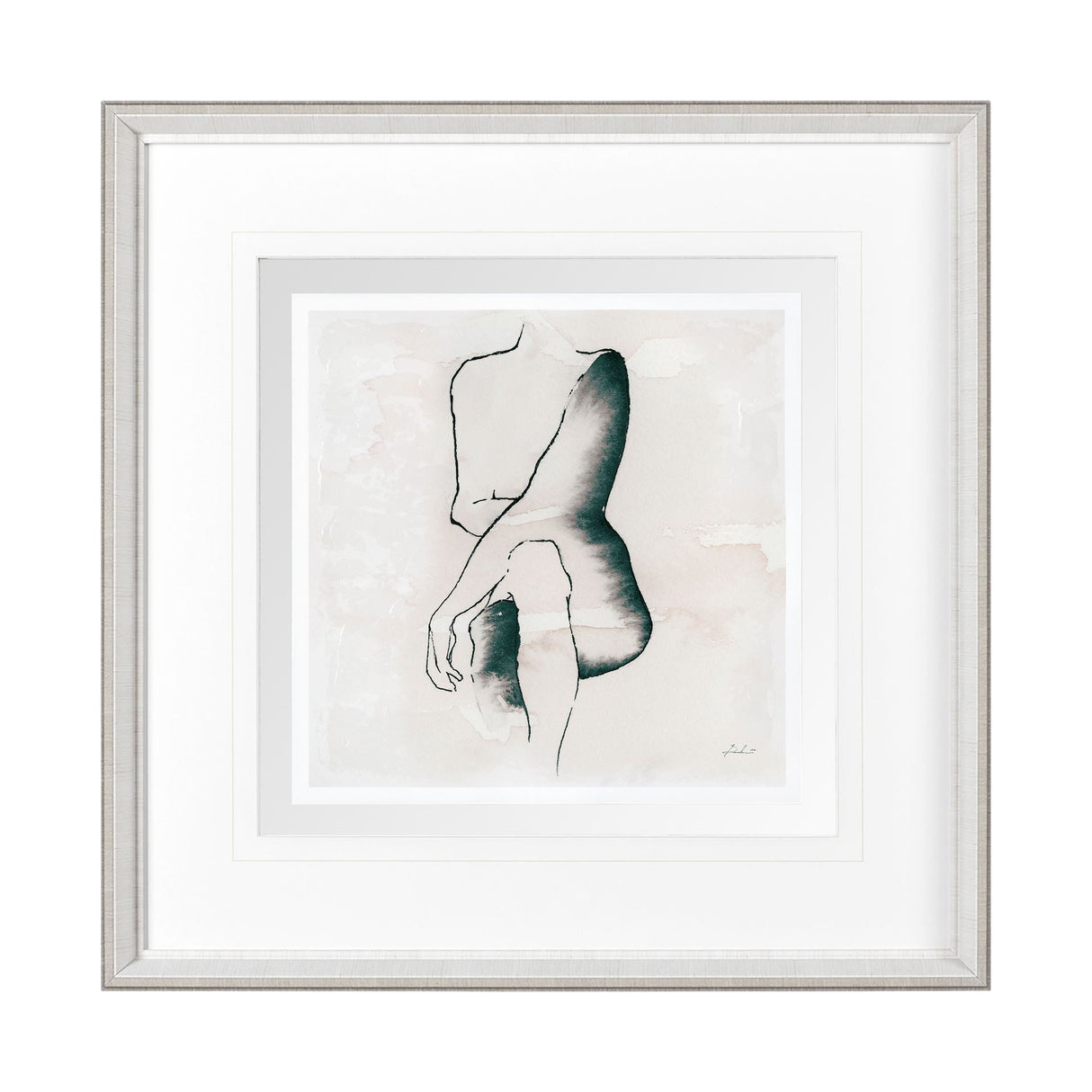 Andromedae Light V by Melody D a Hand Embellished Textured Framed Art Print Matted under Glass by Mercana at Eve Furniture