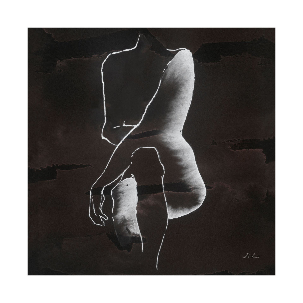 Andromedae V by Melody. D a Hand Embellished Textured Canvas by Mercana at Eve Furniture