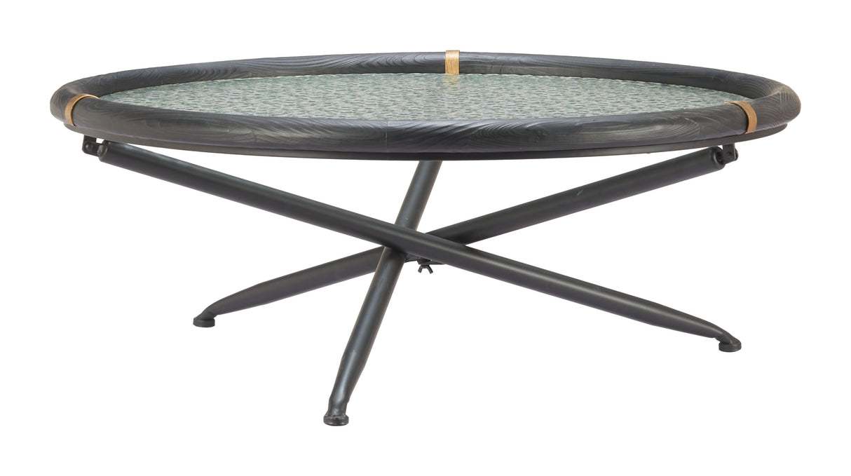Aneis Black Coffee Table by Zuomod at Eve Furniture