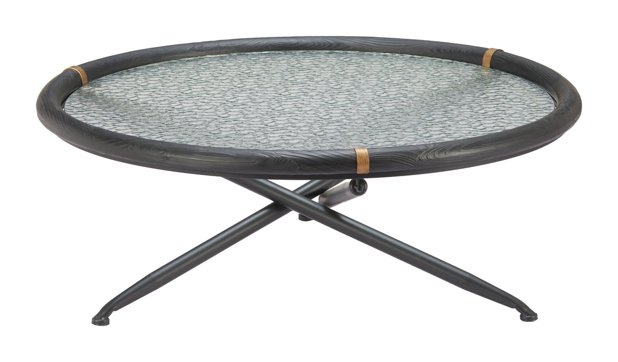 Aneis Black Coffee Table by Zuomod at Eve Furniture