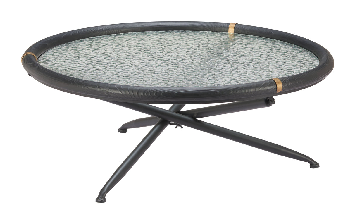 Aneis Black Coffee Table by Zuomod at Eve Furniture