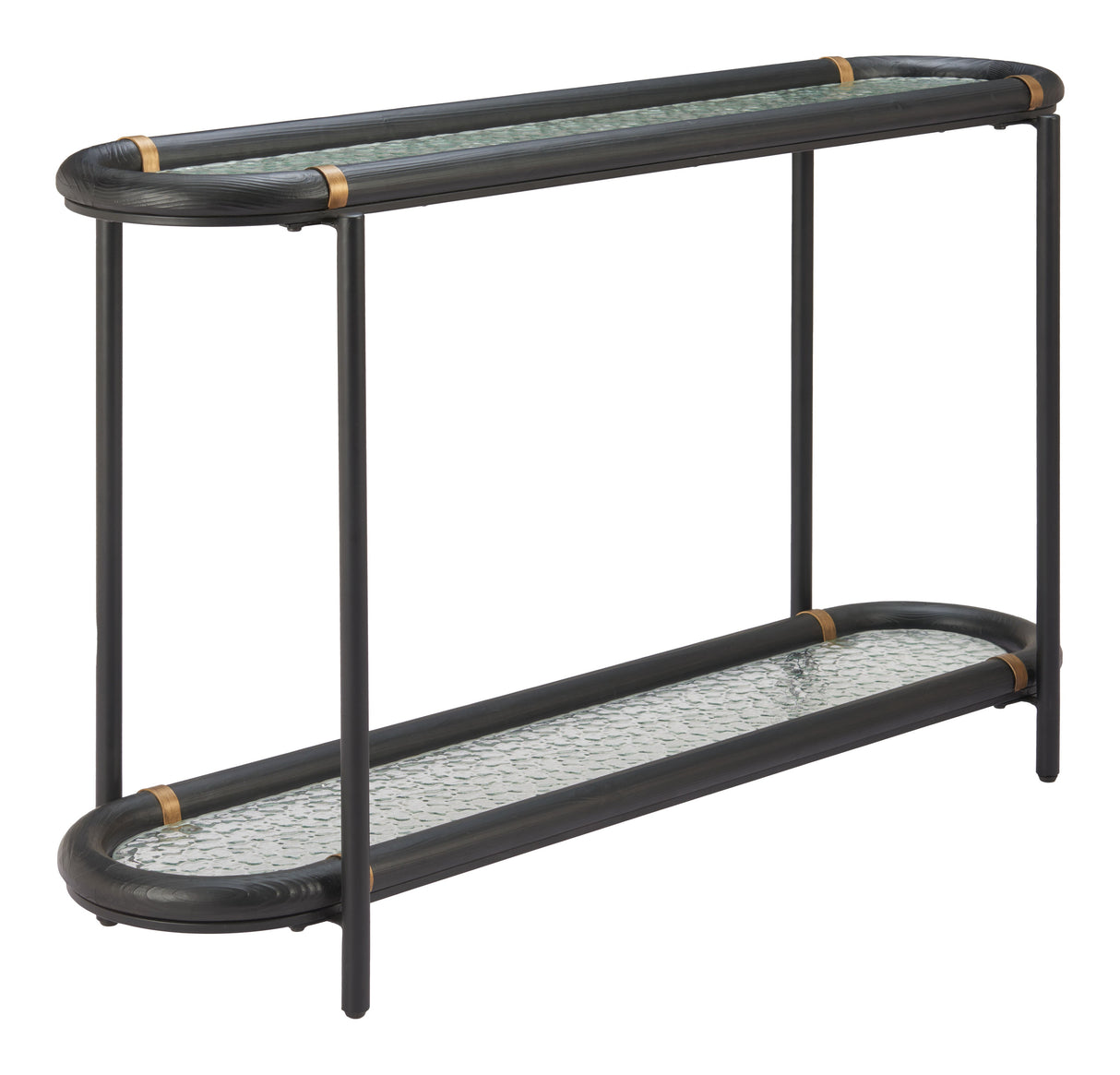 Aneis Black Console Table by Zuomod at Eve Furniture