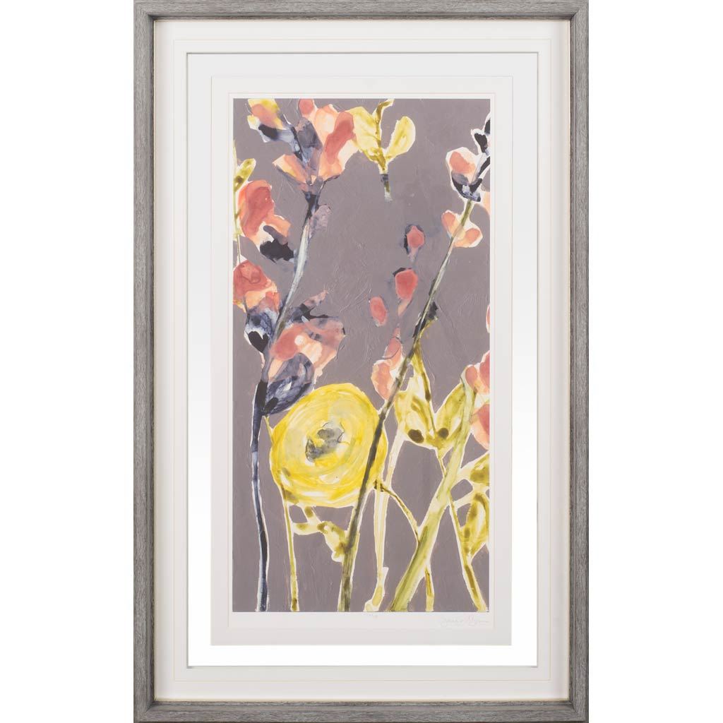 Anemone & Coral II by Jennifer Goldberger a Framed Art Print Matted under Glass by Mercana at Eve Furniture