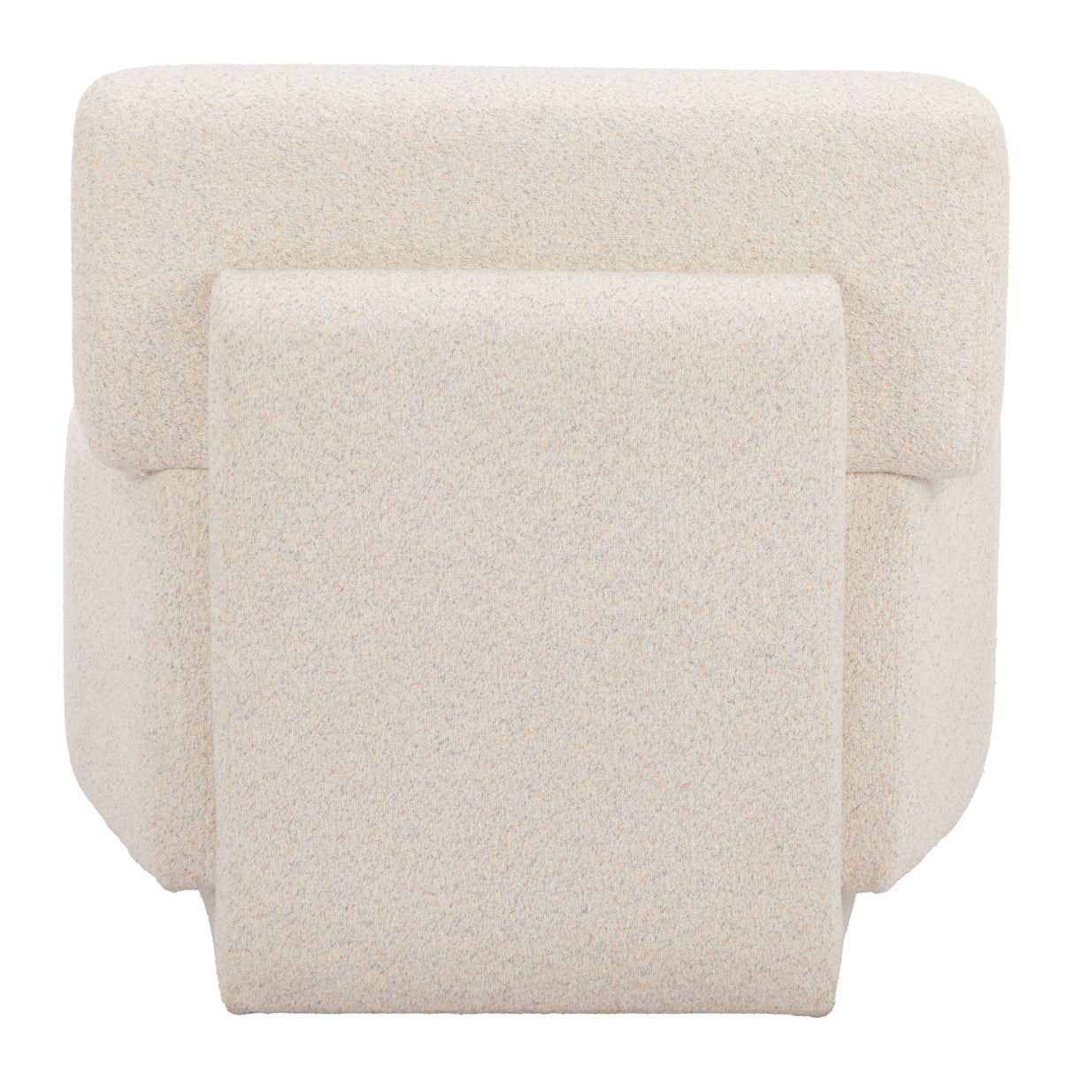 Anese Multigrain Beige Accent Chair by Zuomod at Eve Furniture