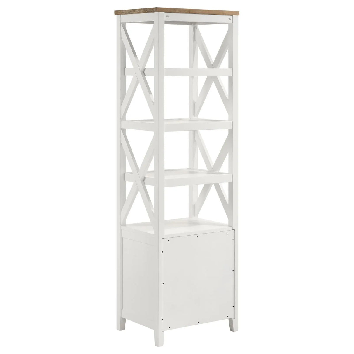 Angela Brown and White 3-piece Entertainment Center With 67" TV Stand by Coaster at Eve Furniture