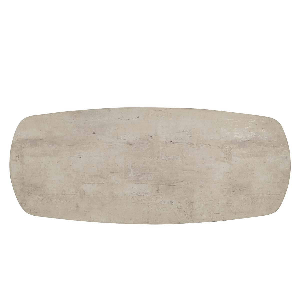Angus Distressed Gray/Weathered Chalk Desk by Classic Home at Eve Furniture