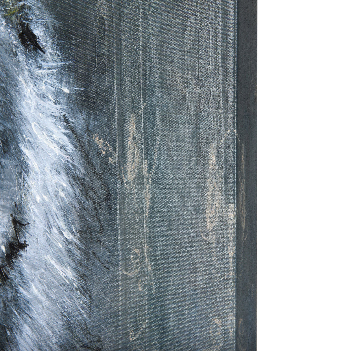 Animal Portrait II by Mercana Studio a Hand Embellished Textured Canvas by Mercana at Eve Furniture