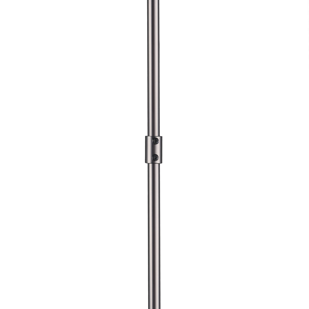 Anna Hanging Gun-Metal w/ Clear Glass Rods Six Bulb Chandelier by Mercana at Eve Furniture
