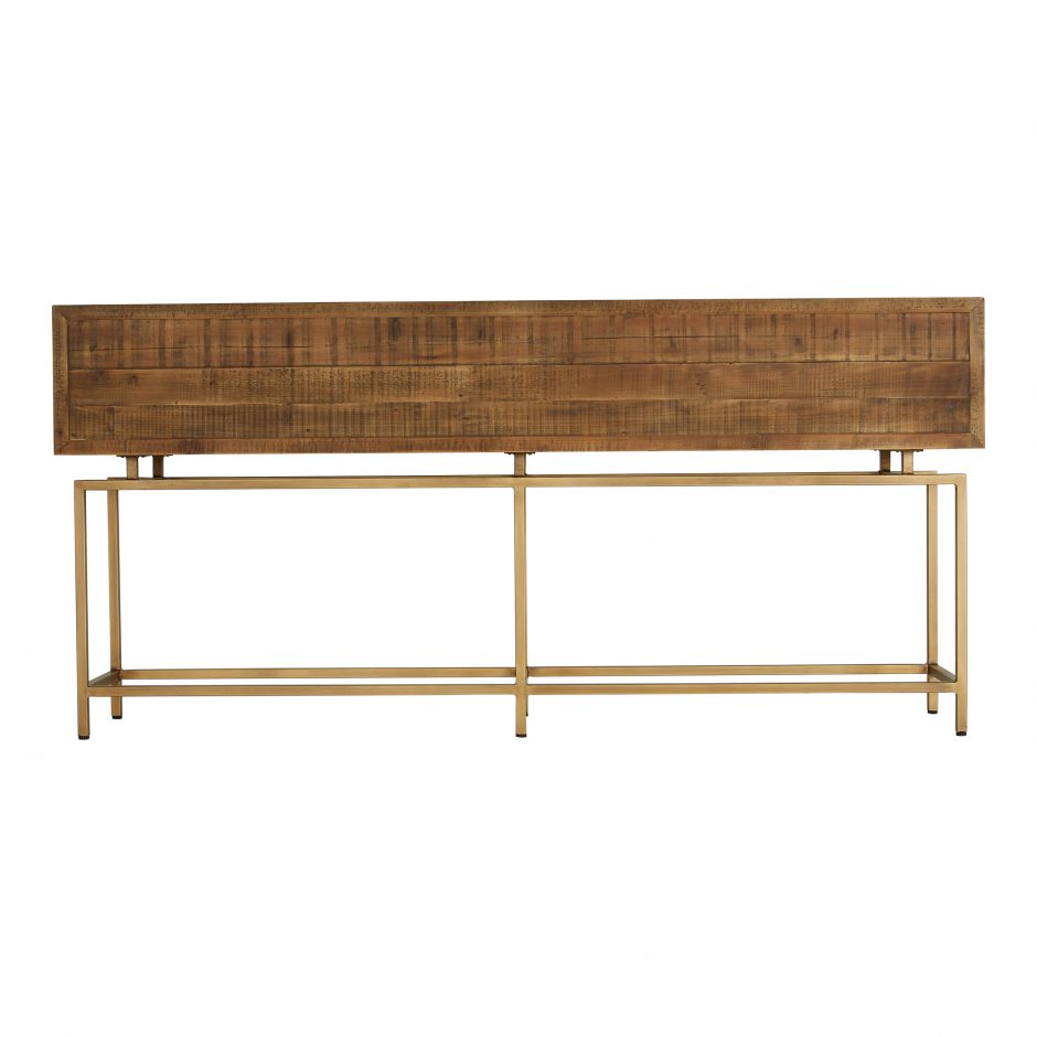 Annecy Console Table Natural by Moe's Home at Eve Furniture