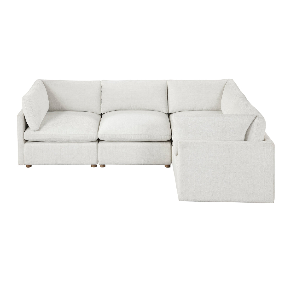 Annex Beige 4-Piece Modular Sectional