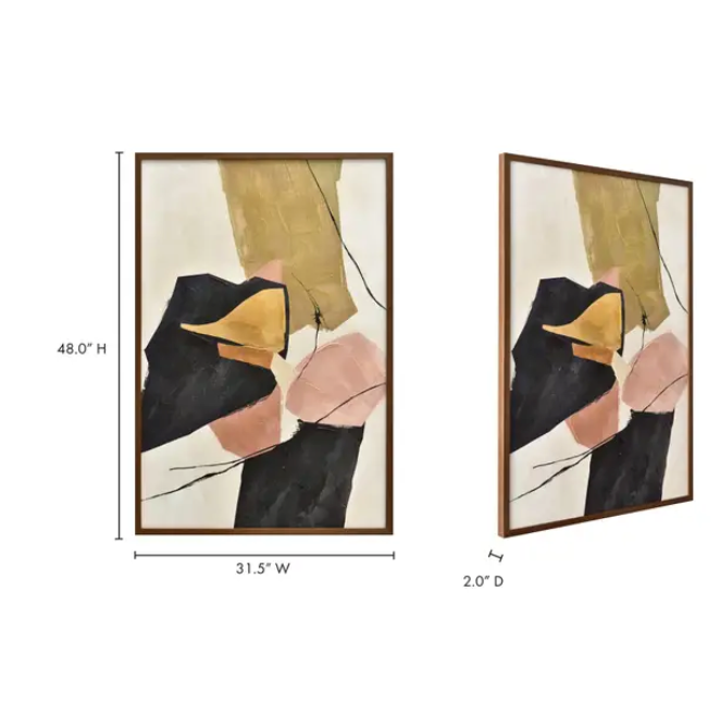 Anni Framed Painting by Moe's Home at Eve Furniture