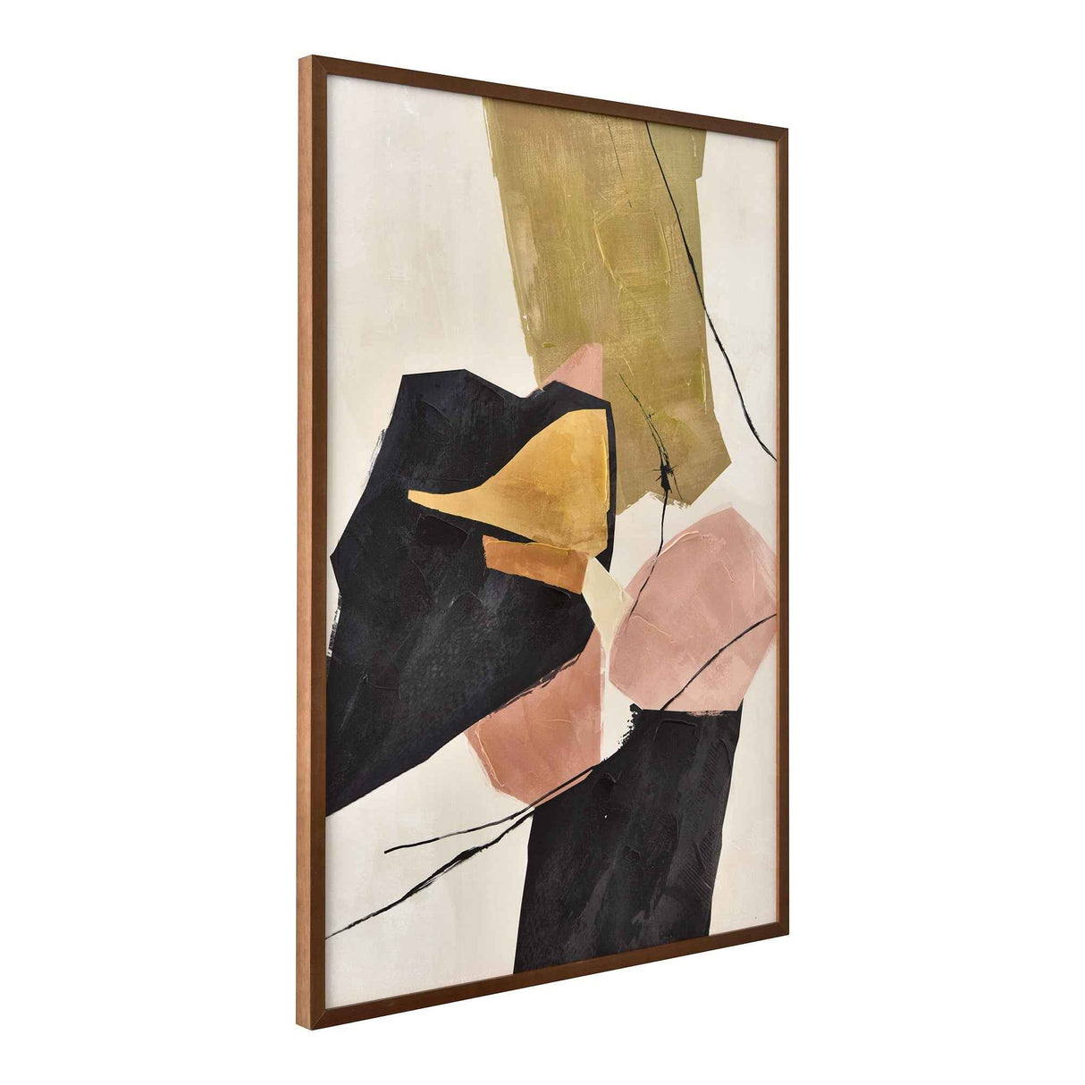 Anni Multicolor Framed Painting by Moe's Home at Eve Furniture