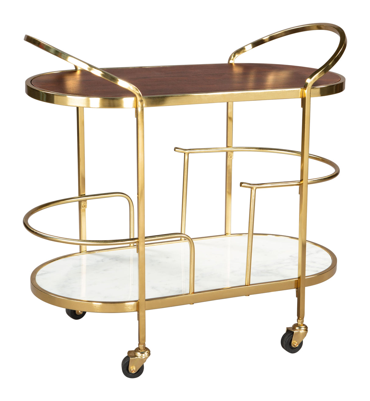 Antalya Multicolor Bar Cart by Zuomod at Eve Furniture