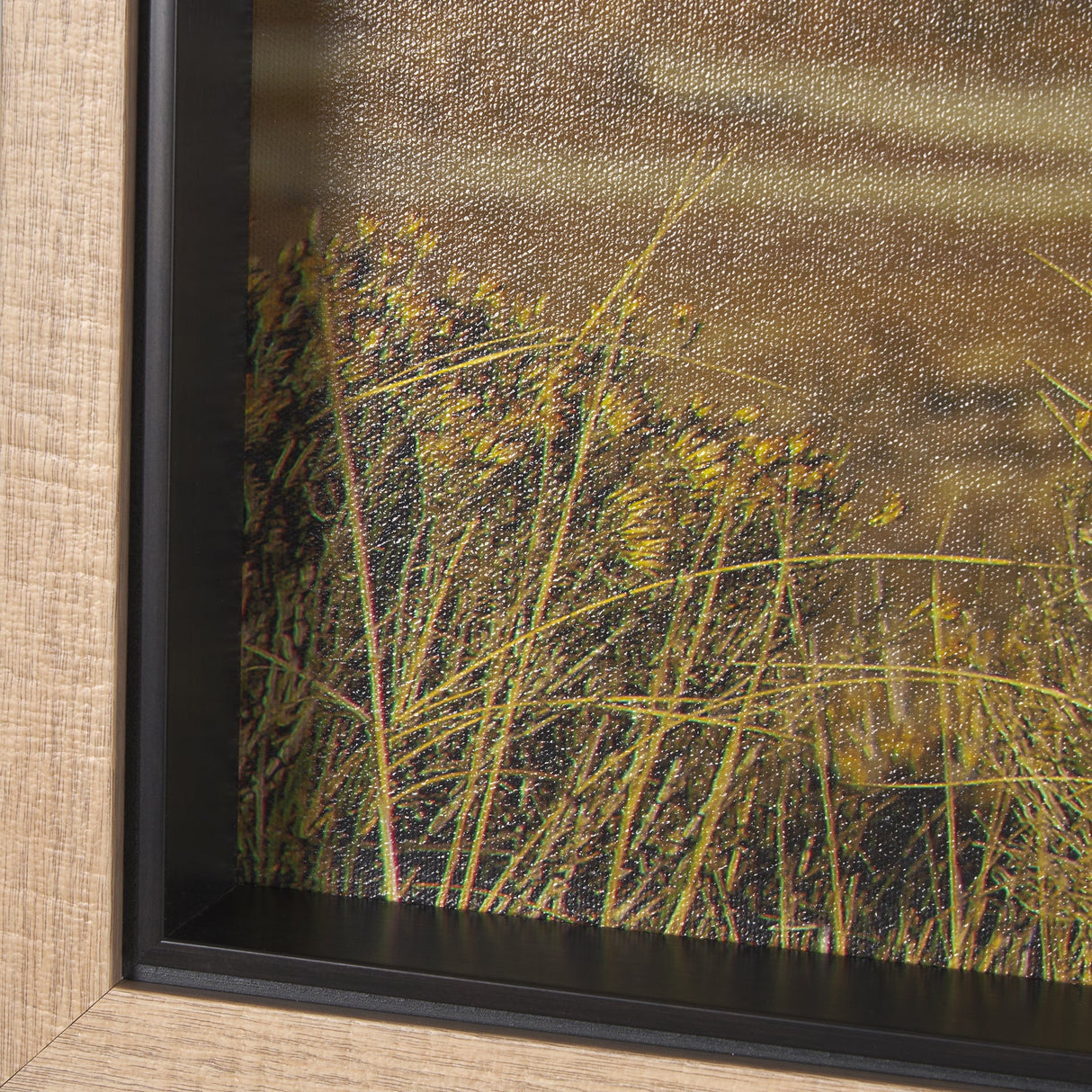 Antelope Island by Gary Blatter a Hand Embellished Textured Framed Photo Art Print by Mercana at Eve Furniture