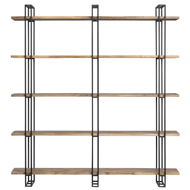 Anthropology Brown/Black Etagere by Crestview at Eve Furniture