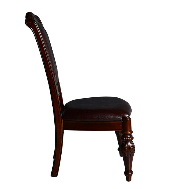 Antoinette Cherry Brown Dining Room Set by Steve Silver at Eve Furniture