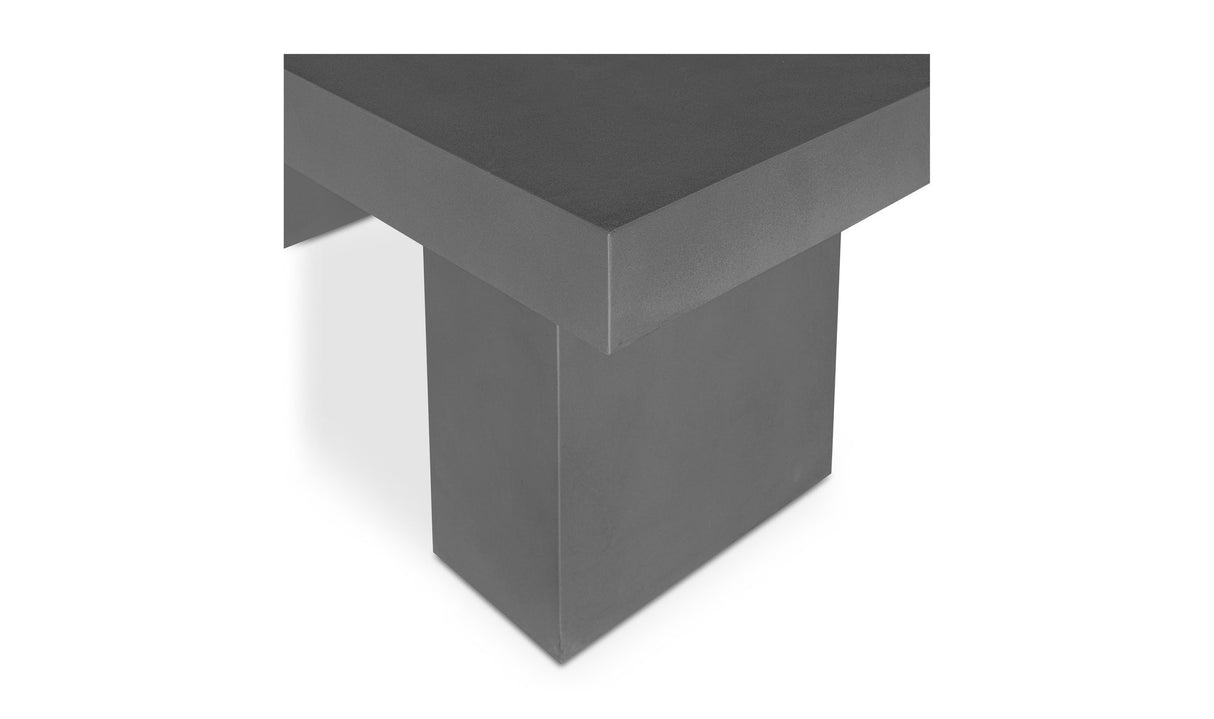 Antonius Outdoor Dining Table Grey by Moe's Home at Eve Furniture