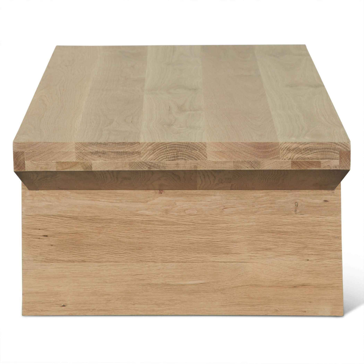 Anvil 58" Coffee Table in Natural Oak by Home Trends & Design at Eve Furniture