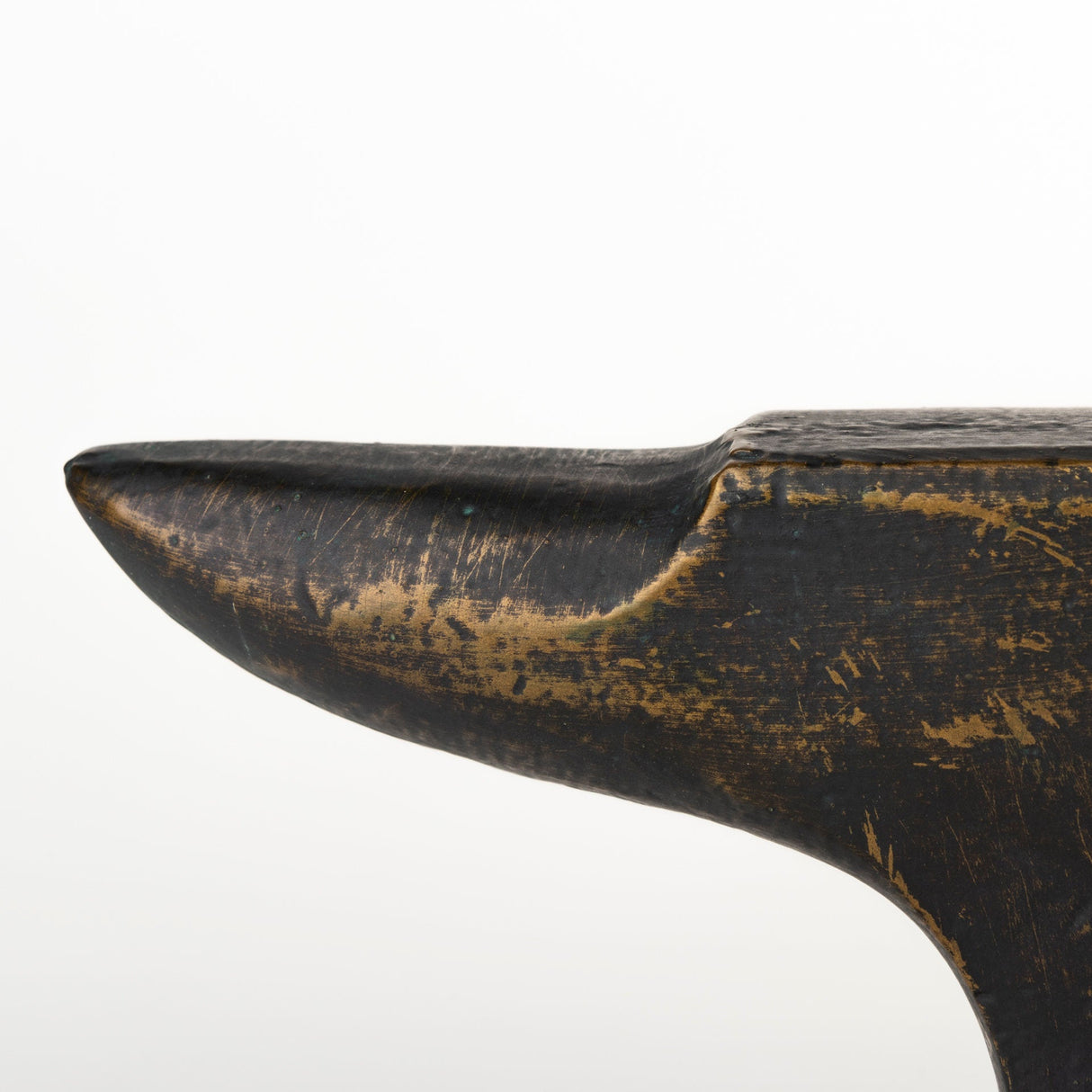 Anvilia (Set of 2) 12L x 4W Black With Gold Accents Anvil Shaped Bookends by Mercana at Eve Furniture