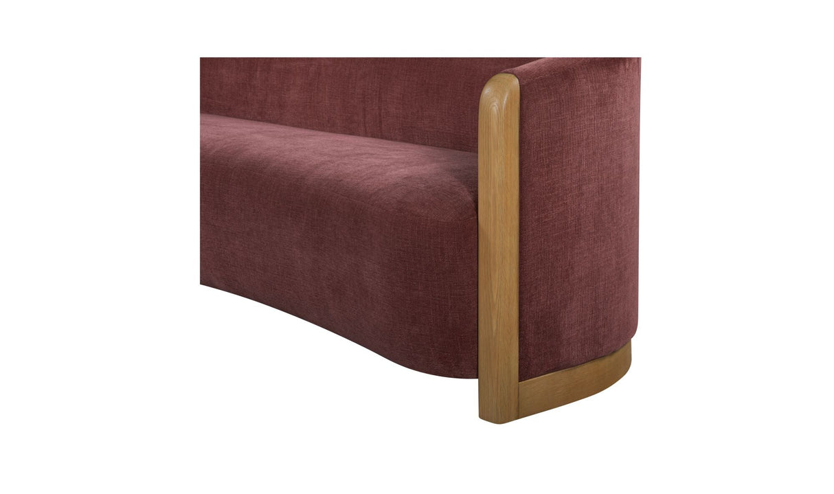 Anya Sofa Berry by Moe's Home at Eve Furniture
