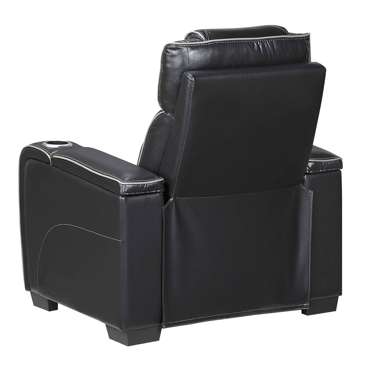 Apex Black Leather Power Reclining Living Room Set by Homelegance at Eve Furniture
