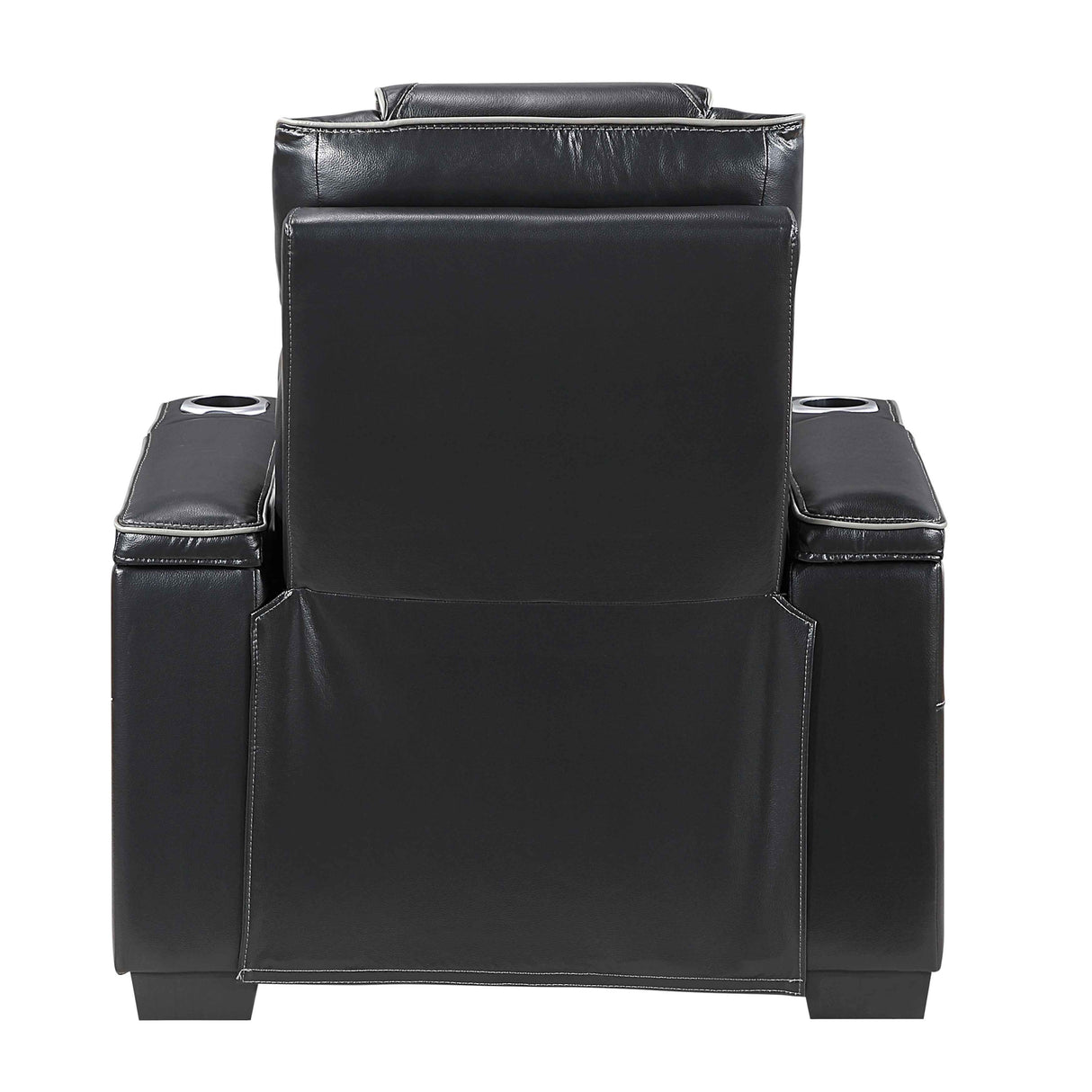 Apex Black Leather Power Reclining Living Room Set by Homelegance at Eve Furniture