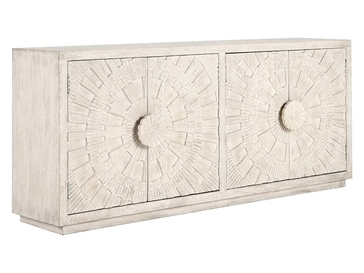 Apollo Coastal White Cabinet by Classic Home at Eve Furniture