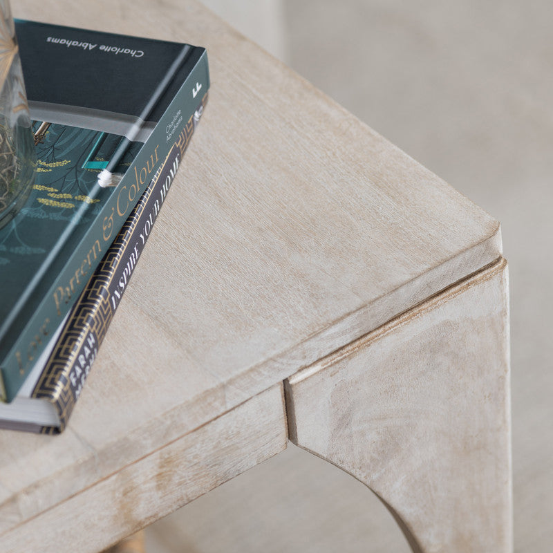 Apollo Tan/White End Table by Crestview at Eve Furniture