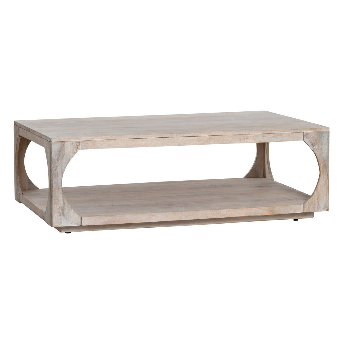 Apollo White/Tan Cocktail Table by Crestview at Eve Furniture