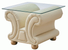 Apolo Ivory End Table by ESF Furniture at Eve Furniture