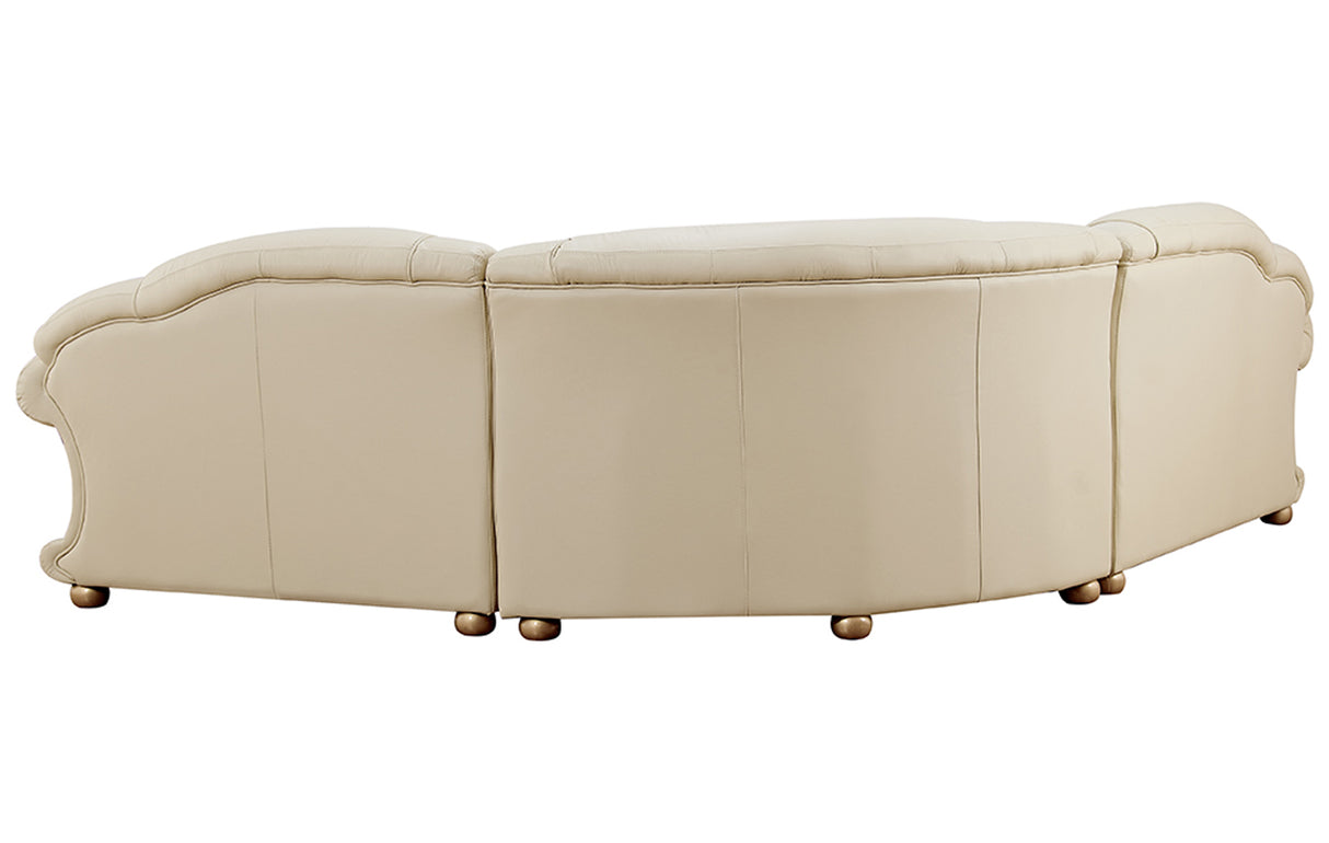 Apolo Sectional Ivory by ESF Furniture at Eve Furniture