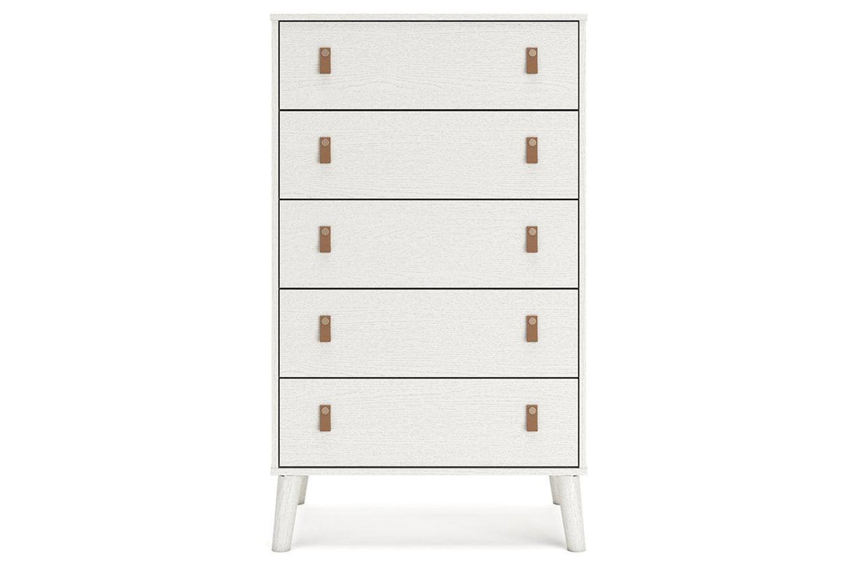 Aprilyn White Chest of Drawers by Ashley at Eve Furniture